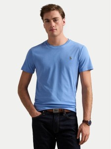 Polo Ralph Lauren T-Shirt 710740727086 Niebieski Slim Fit