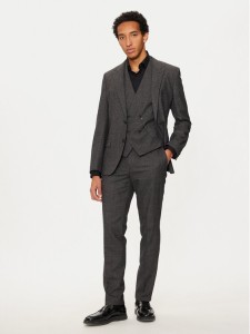 Hugo Garnitur Henry/Getlin 50528361 Szary Slim Fit