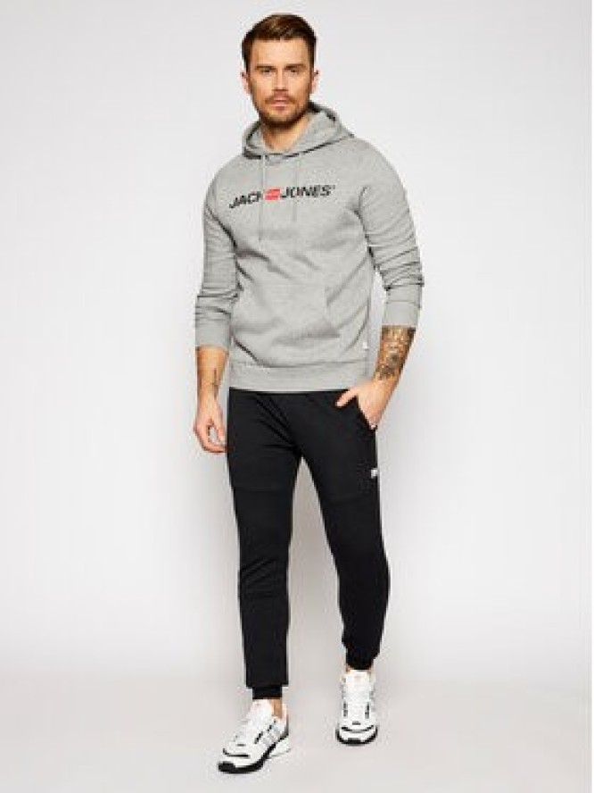 Jack&Jones Spodnie dresowe Will Air Sweat Noos 12184970 Czarny Regular Fit