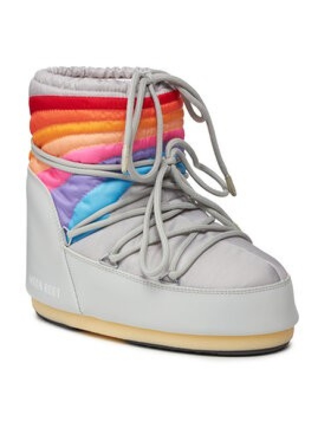 Moon Boot Śniegowce Low Rainbow 14094300001 Szary