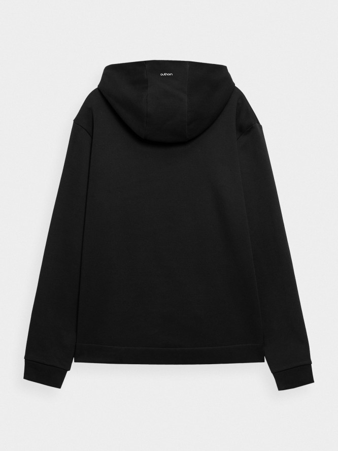 Bluza dresowa nierozpinana z kapturem męska Outhorn - czarna