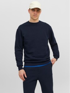 Jack&Jones Bluza Bradley 12249341 Granatowy Relaxed Fit