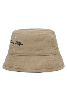 Tommy Hilfiger Kapelusz Seasonal Flag Bucket AM0AM13384 Beżowy