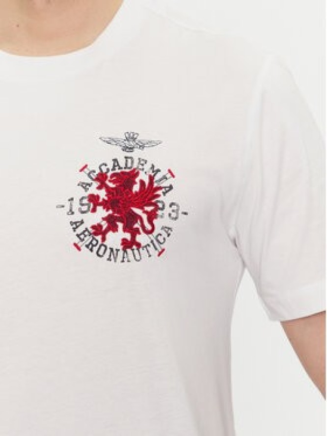 Aeronautica Militare T-Shirt 241TS2201J629 Biały Regular Fit