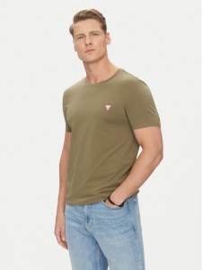 Guess T-Shirt M5GI19 J1314 Biały Slim Fit