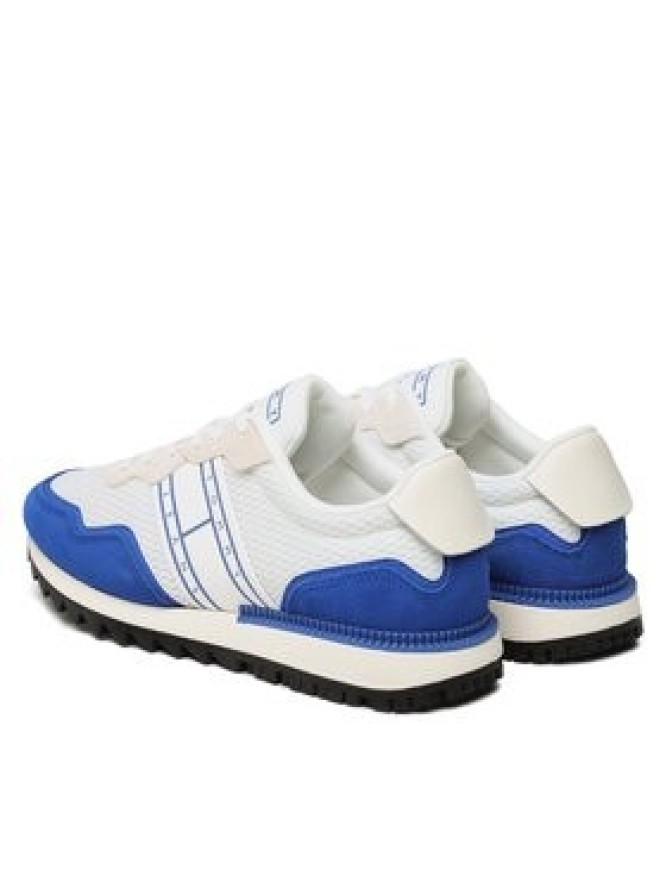 Tommy Jeans Sneakersy Runner Mix Material EM0EM01167 Biały