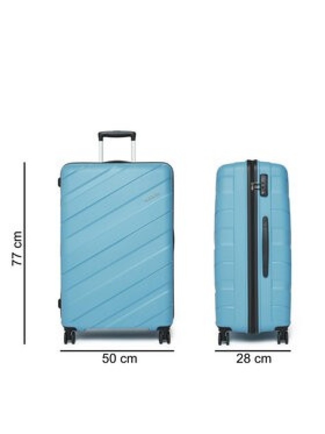 American Tourister Walizka duża Jetdriver 3.0 150864-1498-1INU Niebieski