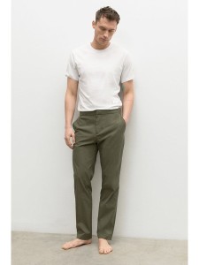 Ecoalf Spodnie chino w kolorze khaki rozmiar: L