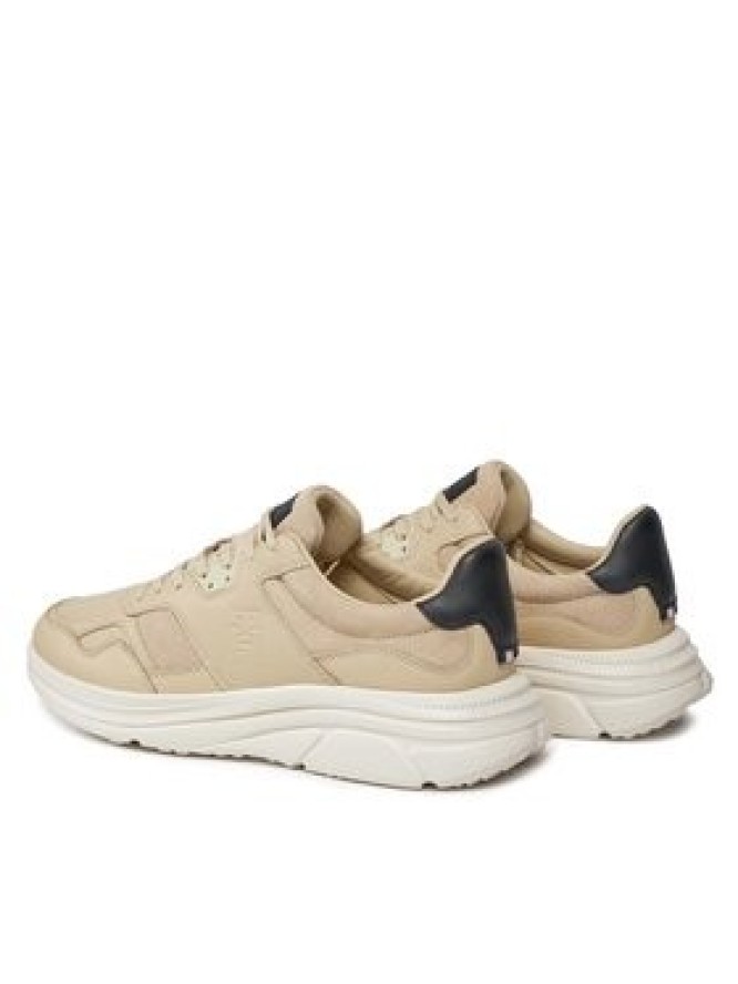 Tommy Hilfiger Sneakersy Modern Runner Premium Lth FM0FM04879 Biały