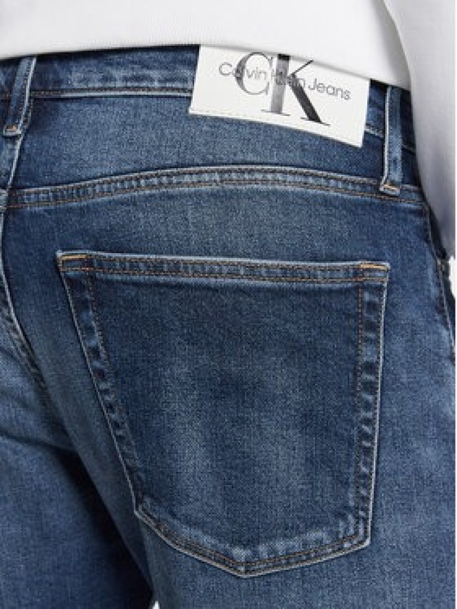 Calvin Klein Jeans Jeansy J30J322804 Niebieski Slim Fit