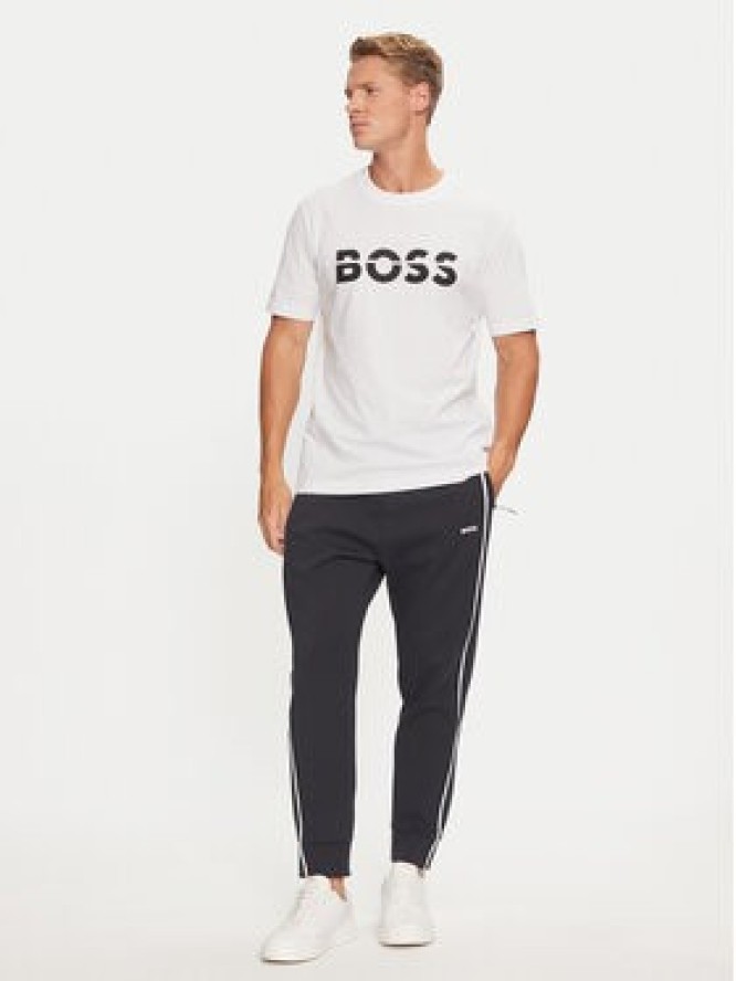 Boss T-Shirt 50525208 Biały Regular Fit