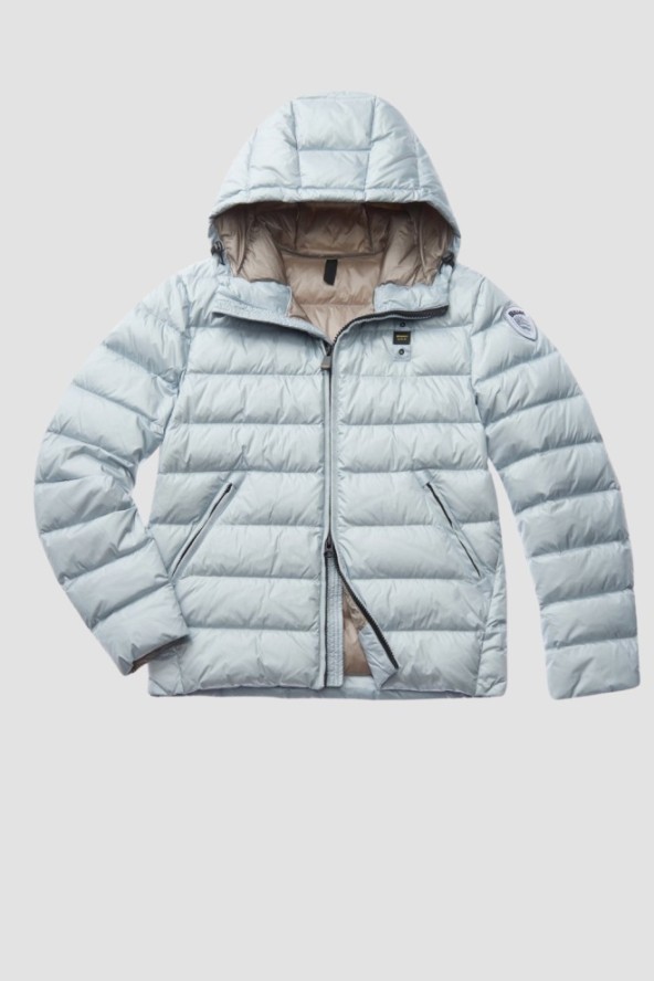 BLAUER Błękitna kurtka męska Acton Short Jackets