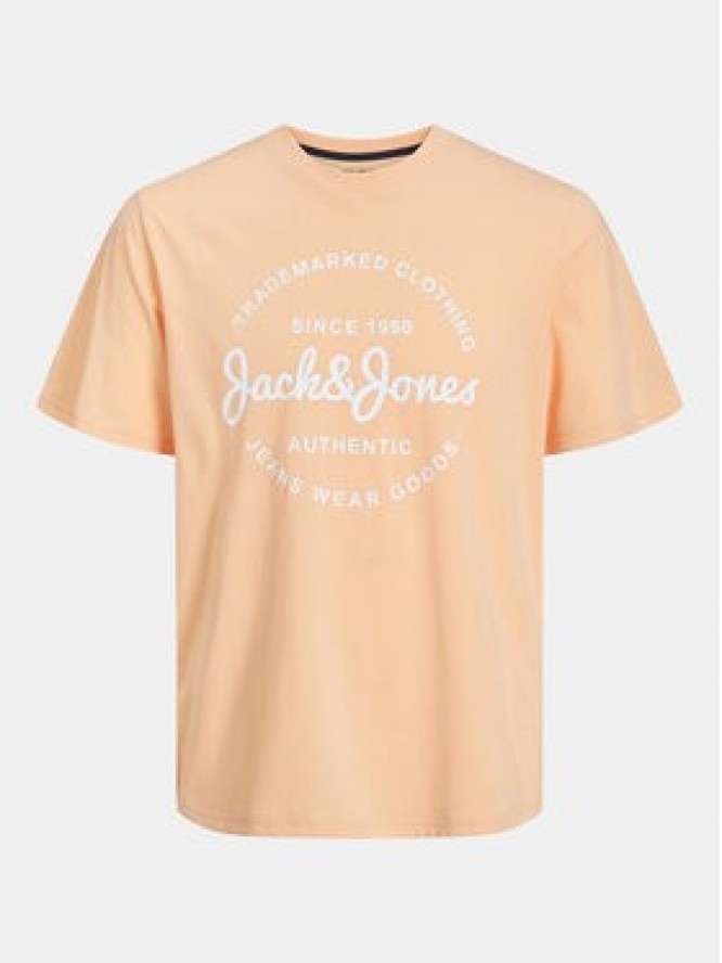 Jack&Jones T-Shirt Forest 12247972 Pomarańczowy Standard Fit