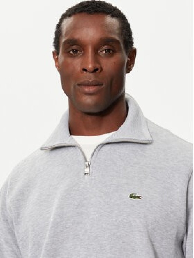 Lacoste Bluza SH1927 Szary Classic Fit