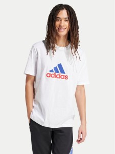 adidas T-Shirt Future Icons Badge of Sport IS3234 Biały Loose Fit