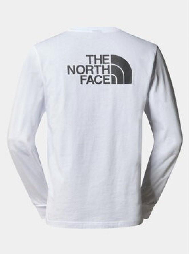 The North Face Longsleeve Easy NF0A87N8 Biały Regular Fit