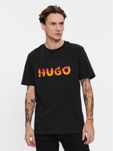 Hugo T-Shirt Danda 50504542 Czarny Regular Fit