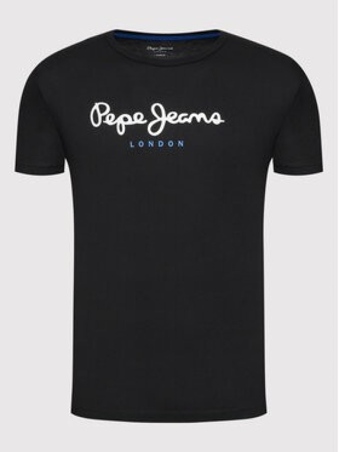 Pepe Jeans T-Shirt Eggo PM508208 Czarny Regular Fit