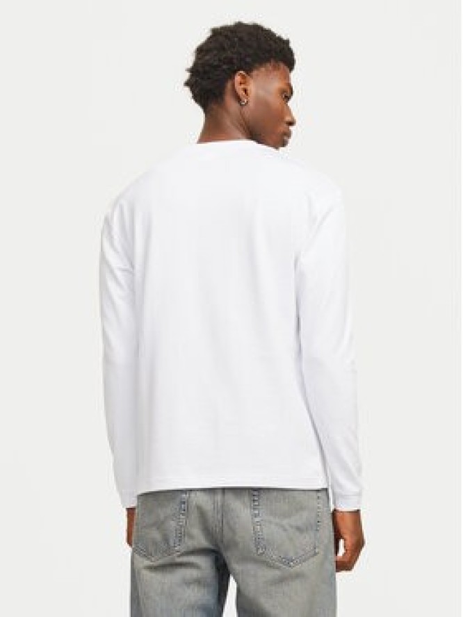 Jack&Jones Longsleeve Charlie 12265426 Biały Regular Fit