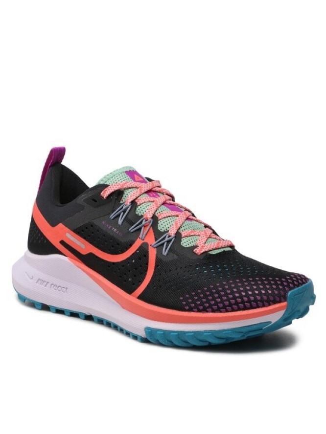 Nike Buty do biegania React Pegasus Trail 4 DJ6158 003 Czarny