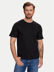 Jack&Jones Komplet 3 t-shirtów Under 12248076 Czarny Standard Fit