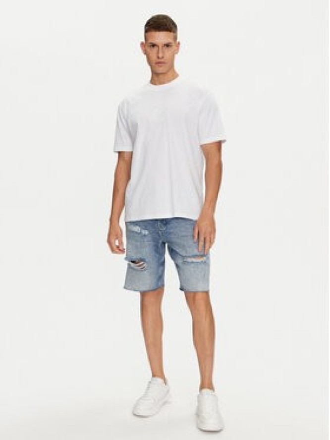 Karl Lagerfeld Jeans T-Shirt 241D1705 Biały Regular Fit