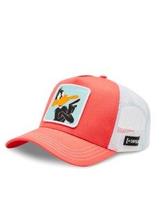 Capslab Czapka z daszkiem Looney Tunes Capslab Trucker CL/LOO8/1/CT/DAF4 Koralowy