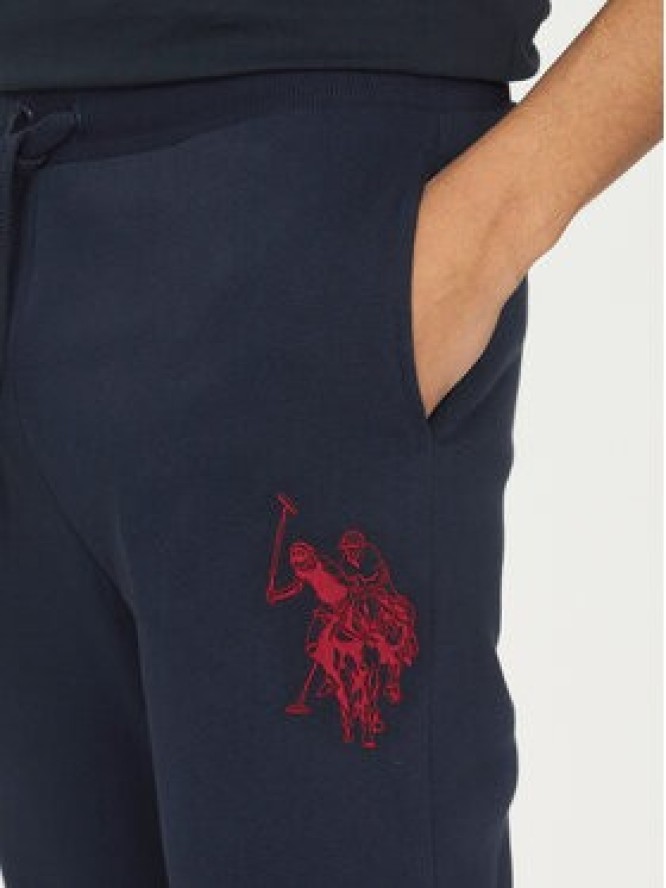 U.S. Polo Assn. Spodnie dresowe MUP2038 Granatowy Regular Fit