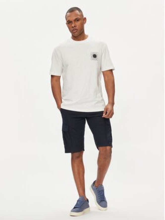 s.Oliver T-Shirt 2129466 Biały Relaxed Fit