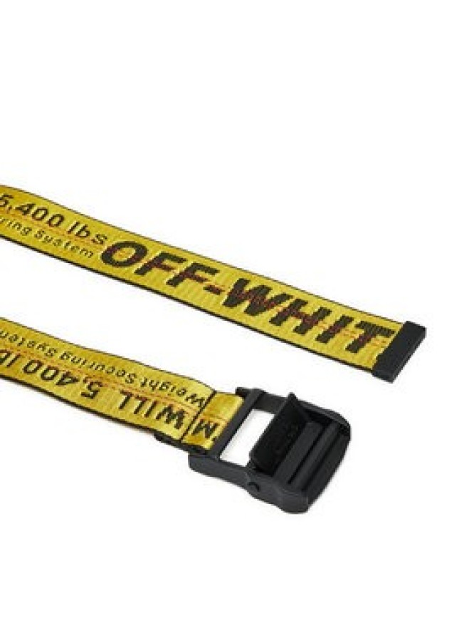 Off-White Pasek Męski OMRB012R21FAB0011810 Żółty