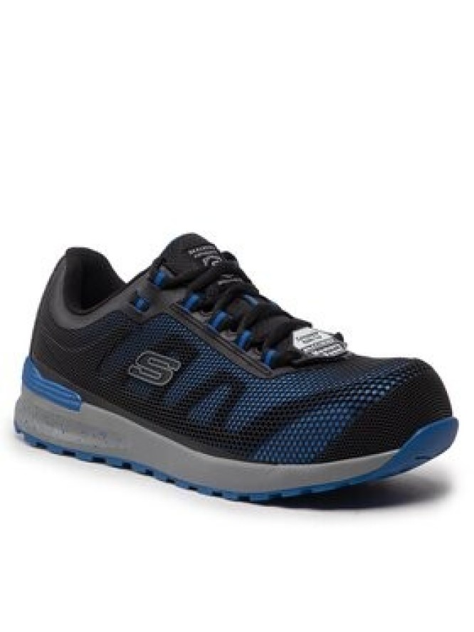 Skechers Półbuty Bulklin 77180EC/BLU Czarny