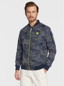 Guess Kurtka bomber Z3RL04 WF3M0 Granatowy Regular Fit