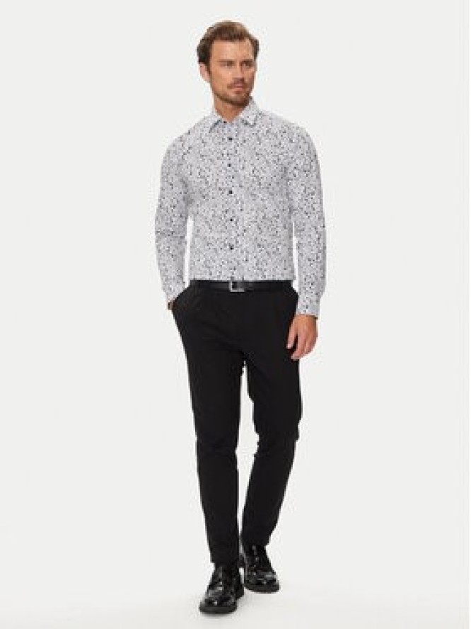 Boss Koszula 50520065 Biały Slim Fit