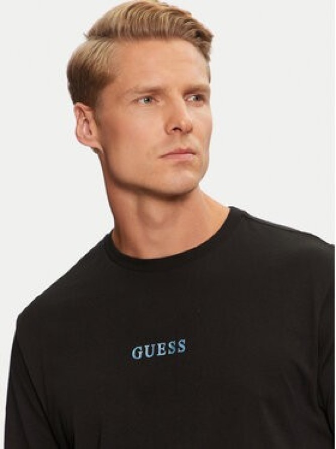 Guess T-Shirt M4BI05 K9RM1 Czarny Regular Fit