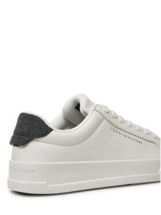 Tommy Hilfiger Sneakersy Court FM0FM05207 Écru