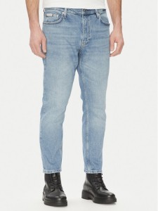 Calvin Klein Jeans Jeansy J30J327174 Niebieski Tapered Fit