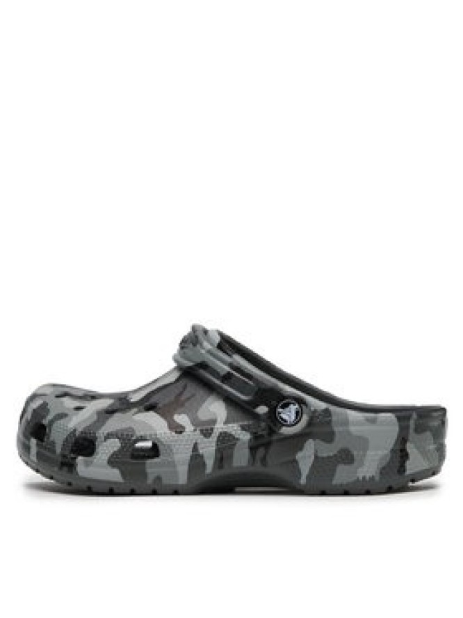 Crocs Klapki Classic Printed Camo Clog 206454 Szary