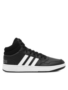 adidas Sneakersy Hoops 3.0 Mid GW3020 Czarny