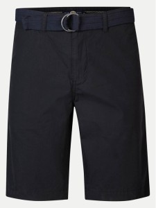 Petrol Industries Szorty materiałowe M-1040-SHO501 Czarny Slim Fit