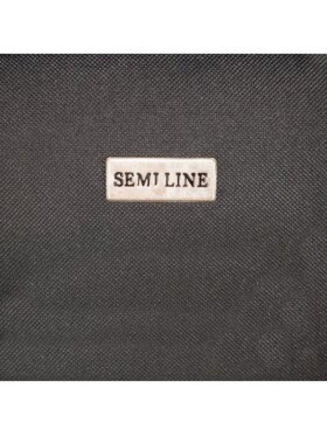 Semi Line Walizka średnia T5601-3 Czarny