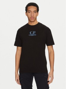 C.P. Company T-Shirt 18CMTS141A005100W Czarny Regular Fit