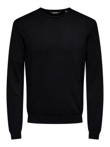 ONLY & SONS Sweter "Wyler" w kolorze czarnym rozmiar: L