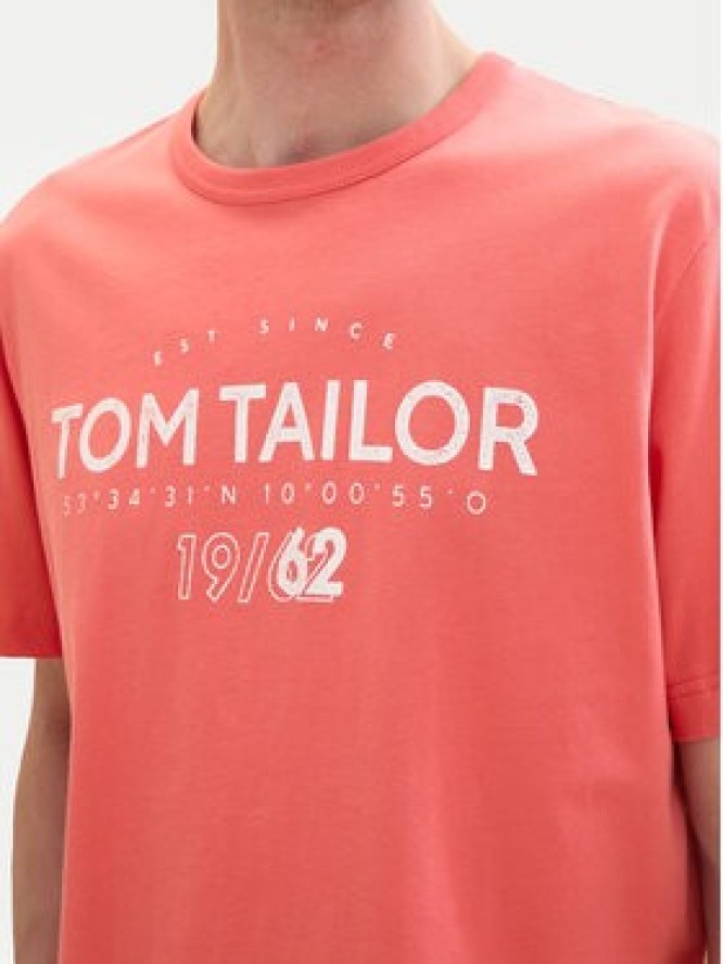 Tom Tailor T-Shirt 1041871 Czerwony Regular Fit