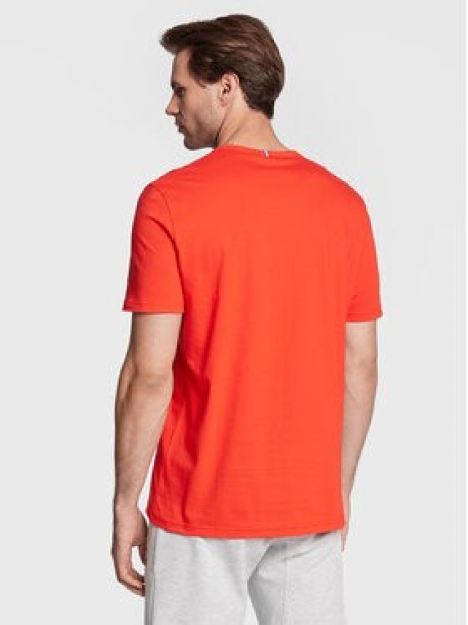 Le Coq Sportif T-Shirt 2220558 Czerwony Regular Fit