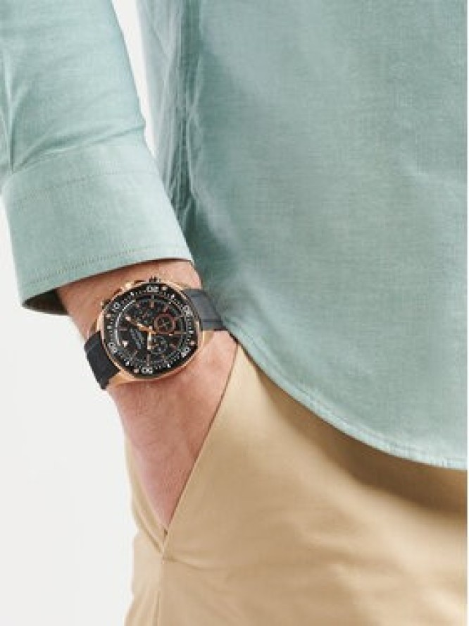 Nautica Zegarek Bluesail Chronograph NAPBSF401 Czarny