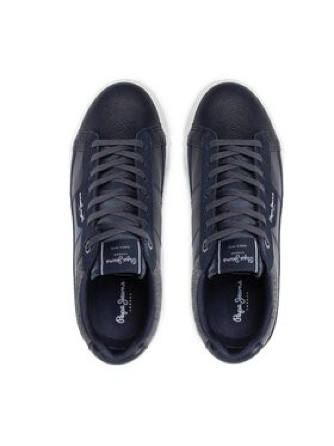 Pepe Jeans Sneakersy Barry Smart PMS30881 Granatowy