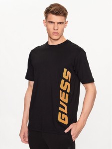 Guess T-Shirt France Z3YI10 I3Z14 Czarny Regular Fit