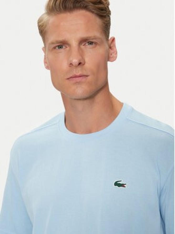 Lacoste T-Shirt TH7618 Niebieski Regular Fit