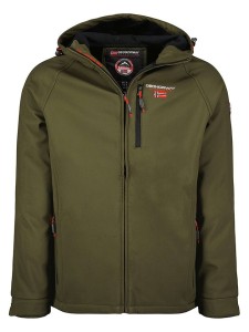 Geographical Norway Kurtka softshellowa w kolorze khaki rozmiar: L