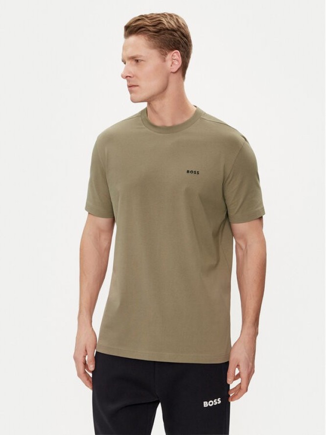 Boss T-Shirt 50506373 Khaki Regular Fit